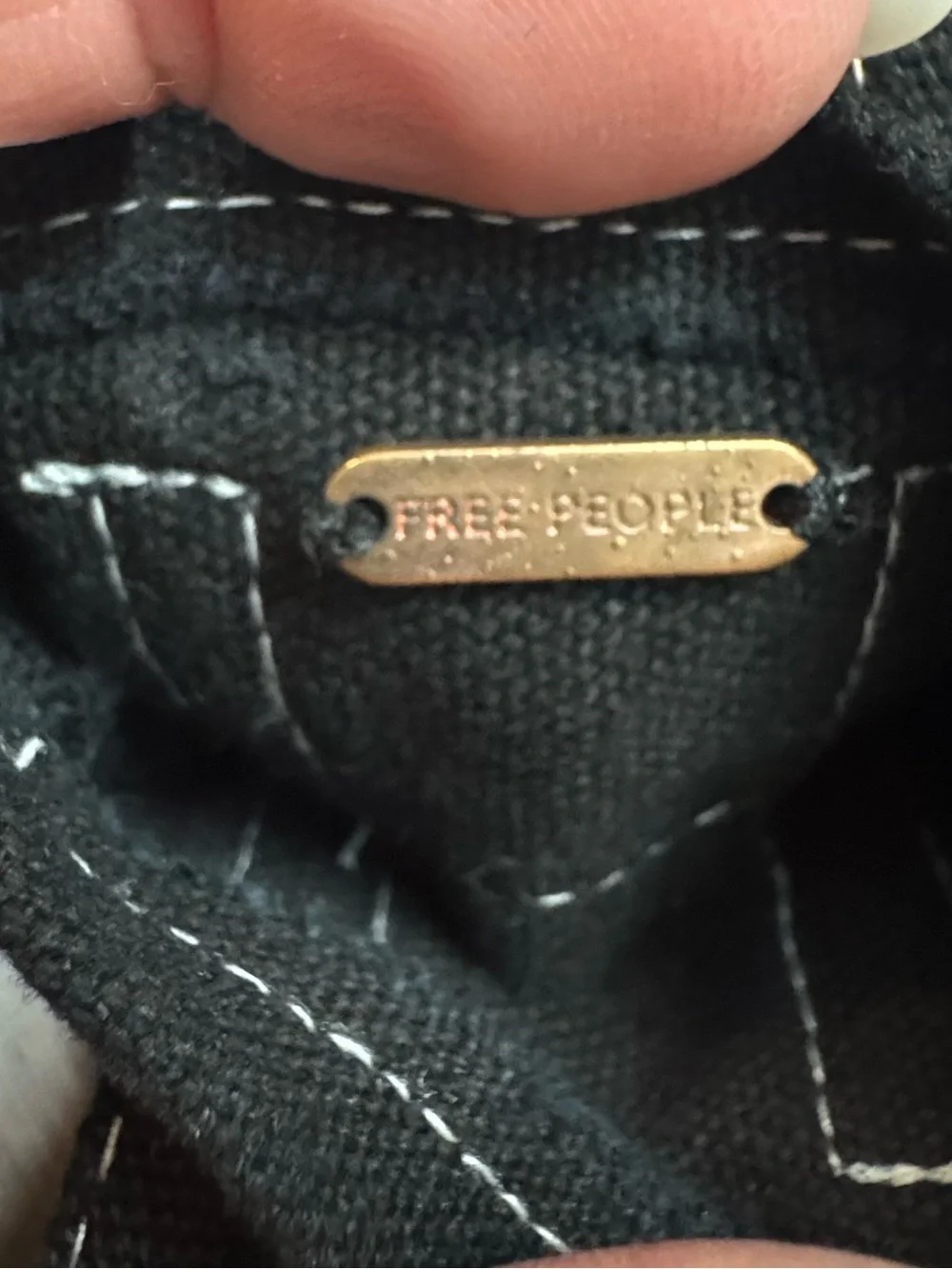 Free People compact black